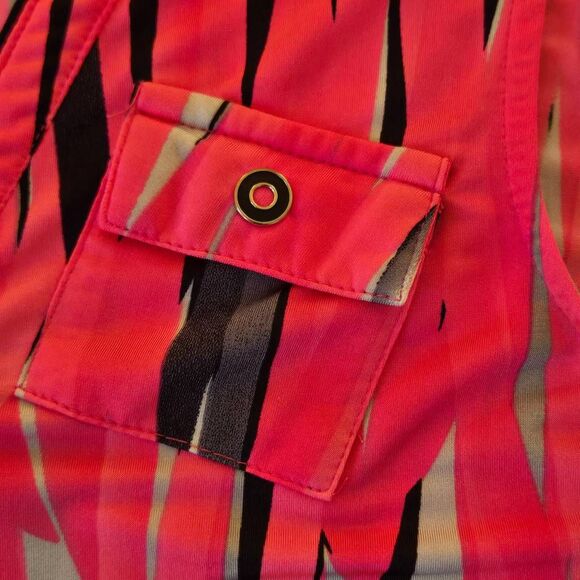 Jamie Sadock V-Neck Performance Stretch Sleeveless Golf Dress Multicolor Small - Picture 7 of 12